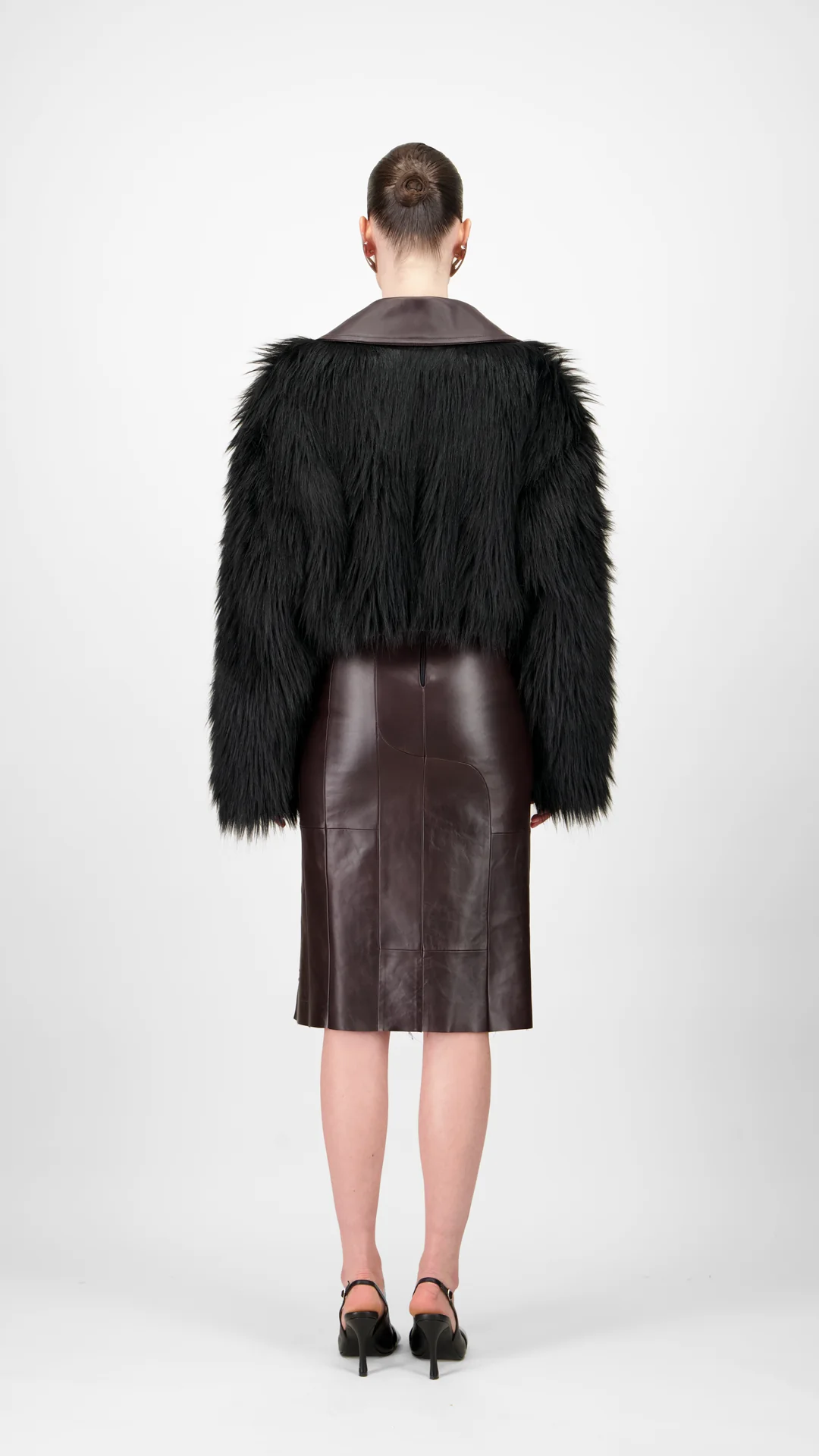 Bomber Leather Jacket - Image 3