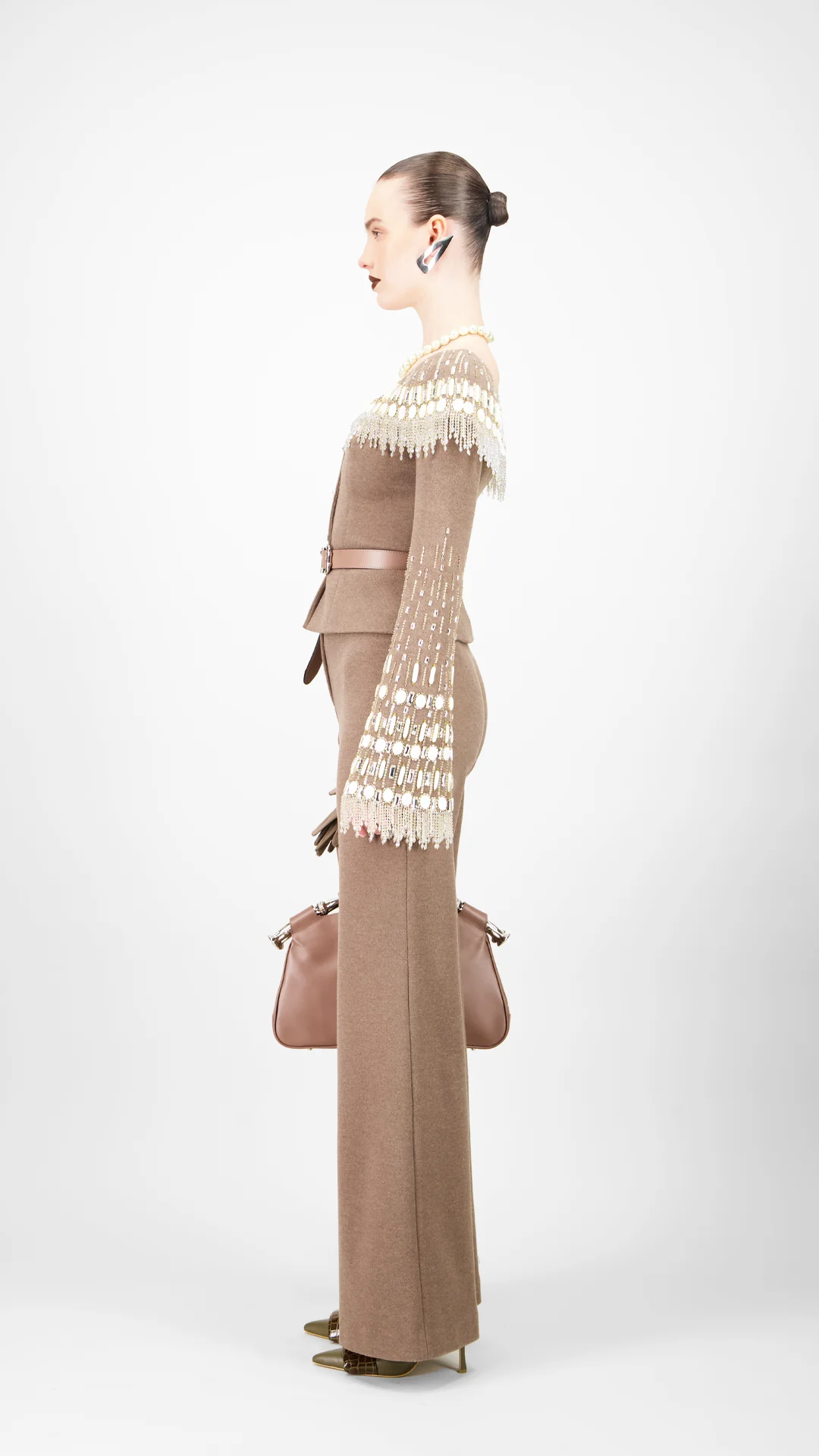 Off-Shoulder Cardigan - Image 3